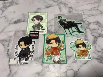 진격의 거인 리바이 스티커 씰 쿠쿠패드 라이브 카페 특전