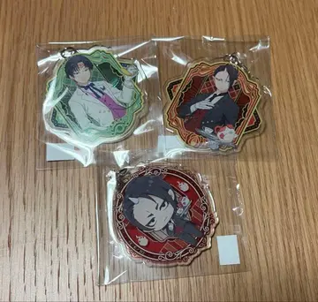 호오즈키의 냉철 최애차레 복권 집사 호오즈키 하쿠타쿠 아크릴 키링 3종