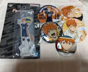 하이큐!! 히나타 쇼요 아크릴 스탠드 캔뱃지 묶음 판매