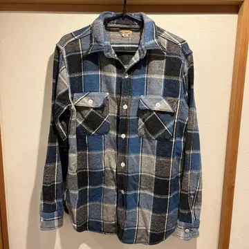 DUBBLE WORKS 플란넬 셔츠 38 사이즈
