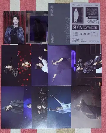 BTS SUGA 윤기 D-Day Original 엽서 구매 혜택 포함