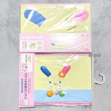 시마무라 아베일 우사하나 콜라보 뚜껑 포함 수납 박스