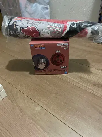 나루토 아카츠키 러그 매트 & 샤린안 룸 라이트 세트