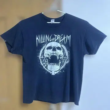 Killing the Dream 밴딩 티셔츠 XL 블랙 하드코어 펑크