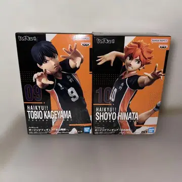 [ 미개봉 새상품 ] 하이큐 히나타 쇼요 카게야마 토비오 포징 피규어