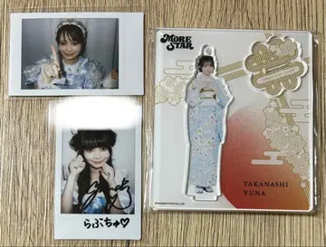 MORESTAR 타카나시 유나 폴라로이드 아크릴 스탠드 묶음 판매