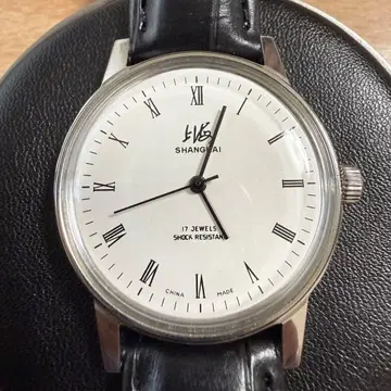 SANGHAI 상하이 수동 와인딩 기계식 36mm 빈티지