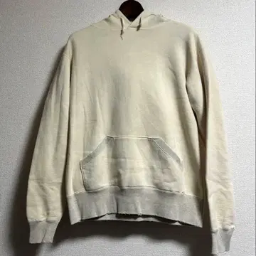 AKOM x J.S HOMESTEAD 데미지 가공 후드티