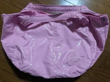 agnes b 핑크 숄더백