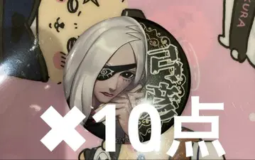 장켓뱅크 텐도 유미히코 파보테리아 캔뱃지 10개