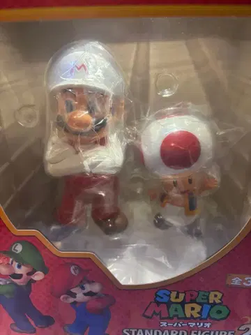슈퍼 마리오 스탠다드 피규어 2 [ 파이어 마리오 & 키노피오 ] 세트