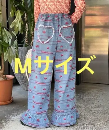 HELLO.SANFRANCISCO 이지 와이드 데님 색스 블루