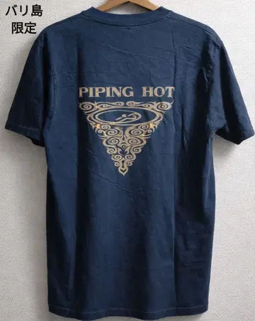 발리섬 한정판 서프T 00s 양면 프린트 티셔츠 구제 의류 블루