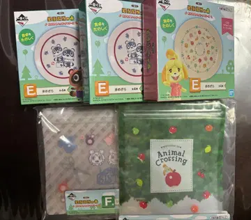 동물의 숲 제일복권 E상 2종류 (총 3매) F상 2개