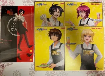 [건담 SEED] 타워 레코드 카페 리즈 아트 키라 카가리 신 루나