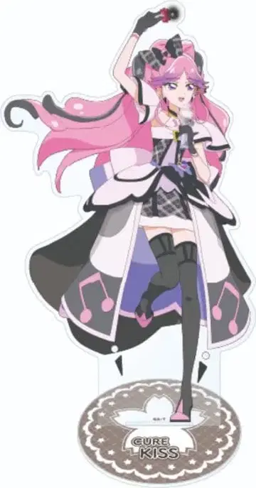 너와 아이돌 프리큐어 너와 룰루랄라 빅 아크릴 스탠드 큐어 키스