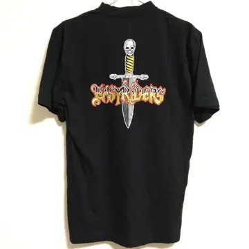 미사용 이지 라이더스 T셔츠 양면 프린트