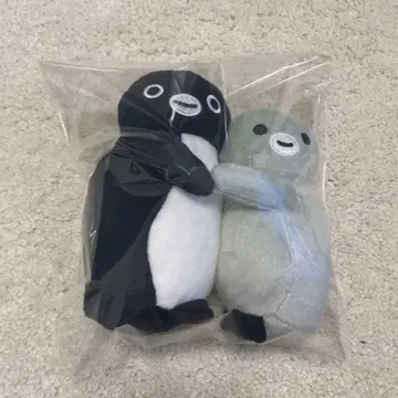 Suica 펭귄 허그 마그넷 봉제 인형 스이카 펭귄