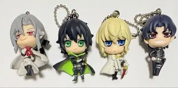 종말의 세라프 데포메 mini 스윙 키링 전 4종 컴프 세트