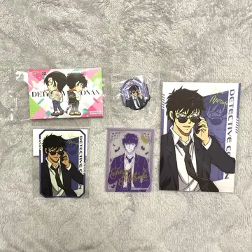 명탐정 코난 마츠다 진페이 굿즈 5종 세트