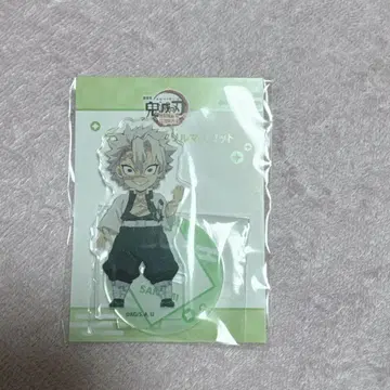 귀멸의 칼날 무한성 데포르메 아크릴 마스코트 시나즈가와 사네미