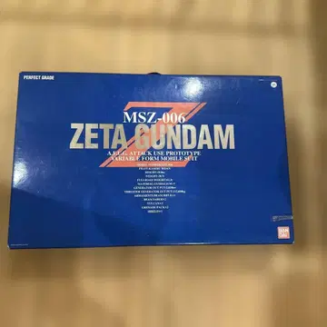 미조립 1/60 PG MSZ-006 Z 건담 퍼펙트 그레이드 프라모델