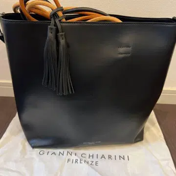 GIANNI CHIARINI 블랙 토트백