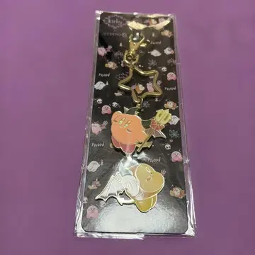 커비 ITS'DEMO 콜라보 메탈 키링 할로윈 한정판