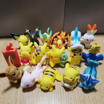 포켓몬 키즈 소프트 비닐 손가락 인형 17개 모음
