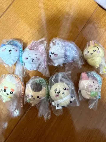 치이카와 마스코트 부착 비스킷 8개 세트