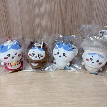 [ 새상품 ] 치이카와 (먼작귀) 하치와레 마스코트 4개 세트