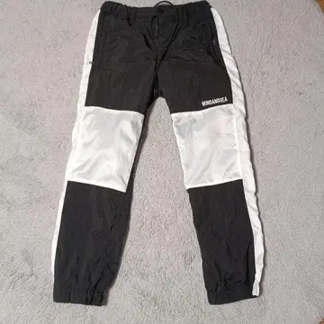 WINDANDSEA 이지 팬츠 블랙 화이트