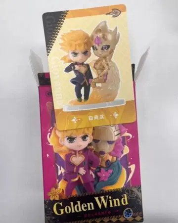 시크릿 POPMART 죠죠의 기묘한 모험 피규어 황금의 바람 죠르노