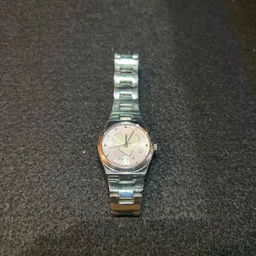 가동품 애니에스 베이 하트 핑크 다이얼 손목시계