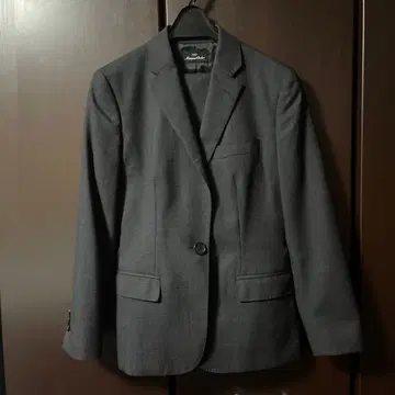 비즈니스 정장 수트 셋업 상하의 그레이 9호 사이즈