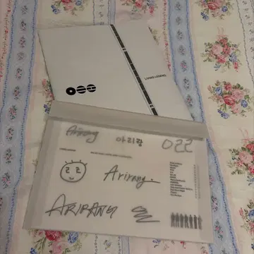 BTS ARIRANG LIVING photobook + sticker