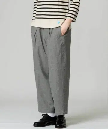 haversack 하운드투스 체크 이지 팬츠 와이드 팬츠