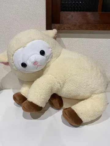 FANS 아기 양 봉제 인형 XL 프리미엄