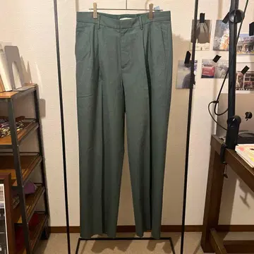 seya. TRAVEL PANTS 파인 그린 사이즈 L