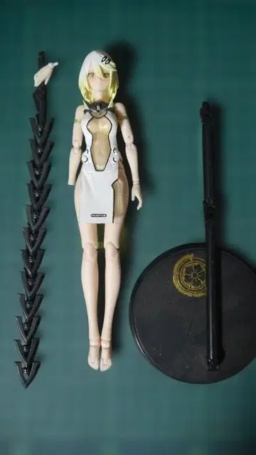 와지카쿠 환귀기각 반딧불이 소체(언니)만 주름 칼 + 받침대 포함