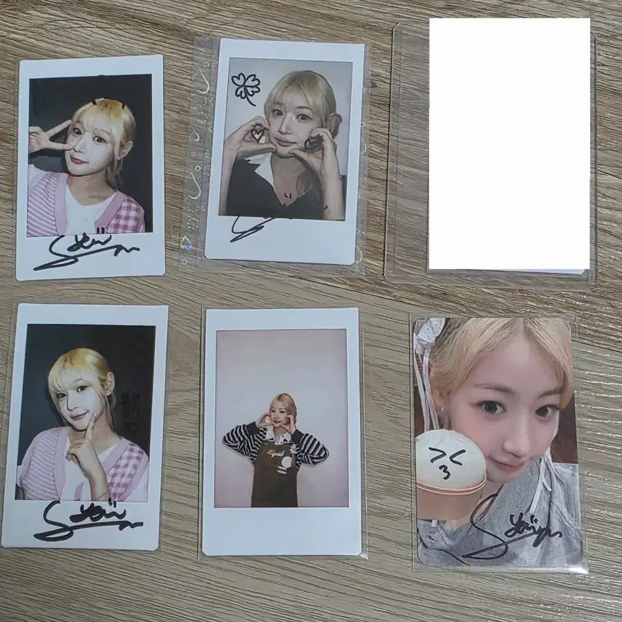 H1-KEY signed polaroid. | Bunjang Global