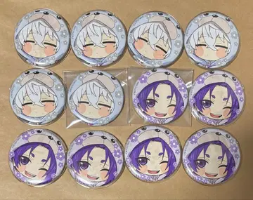 블루 록 미카게 레오 나기 세이시로 플라워 베어 캔뱃지 파보테리아