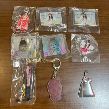 모모이로 클로버 Z 사사키 아야카 키링 9개 묶음 판매