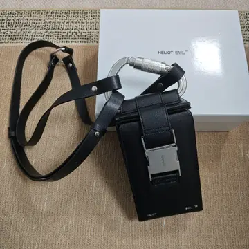 HELIOT EMIL 가죽 Carabiner Phone Sling