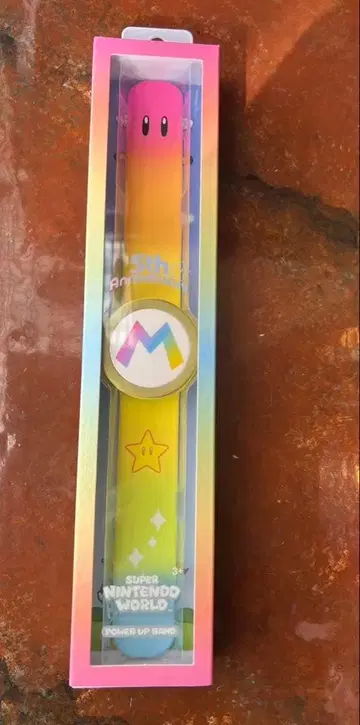 USJ 한정판 닌텐도 월드 파워업 밴드 레인보우