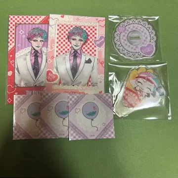 니지산지 마리오 크레이프 조 리키이치 폴라샷 아크릴 스탠드 특전