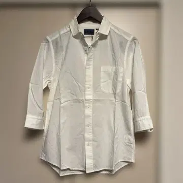 BLUE BLUE JAPAN 7부 소매 셔츠 화이트 미사용 M