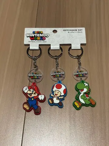 USJ 마리오 키체인 세트