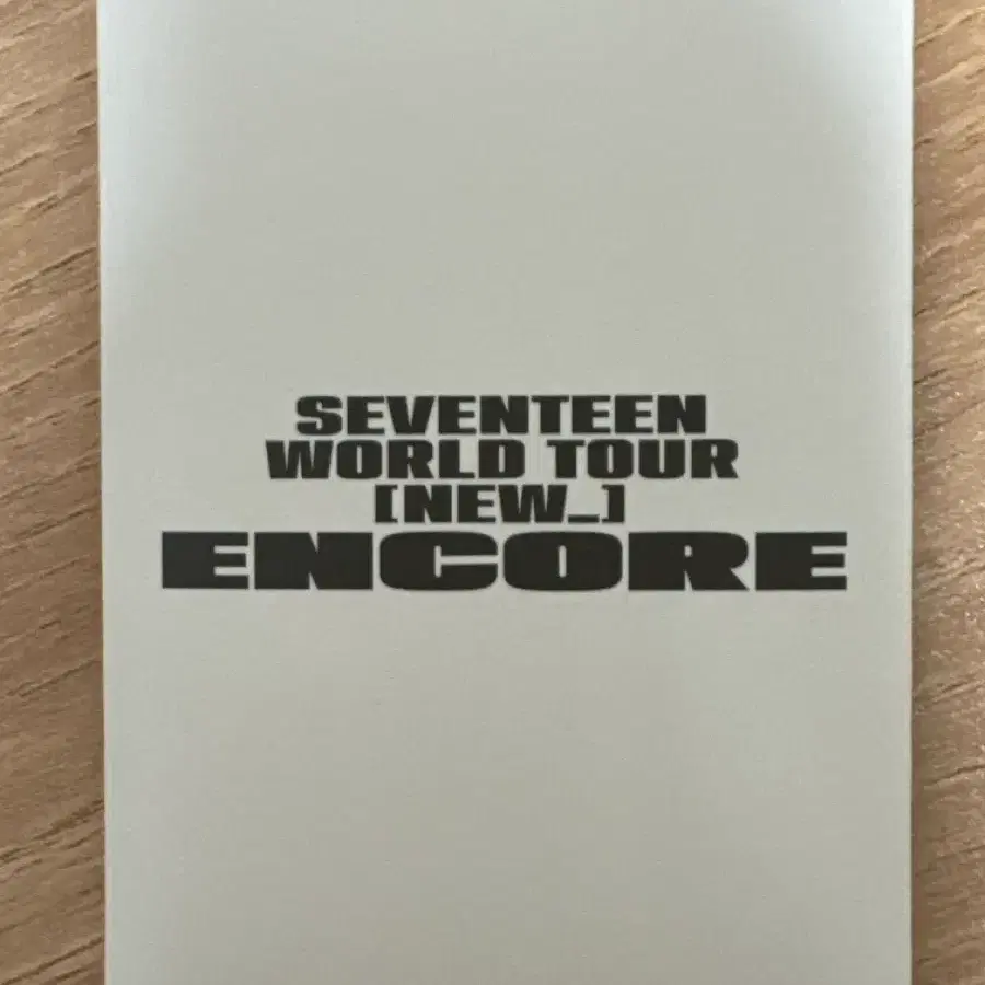 CARATZONE SEVENTEEN NEW SEVENTEEN」、84万人超を動員したワールドツアー、残すはアンコール アンコール タレントカード