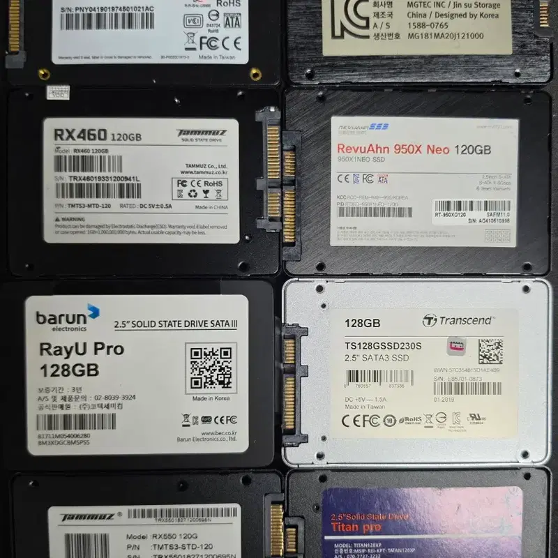 SSD 120GB 2.5인치 SATA SSD 팝니다